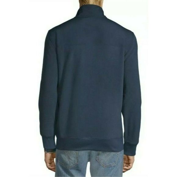 Russell Mens Athletic Blue Microfleece Zip Up‎ Jacket, Size Medium (38-40), NWT - Picture 4 of 8